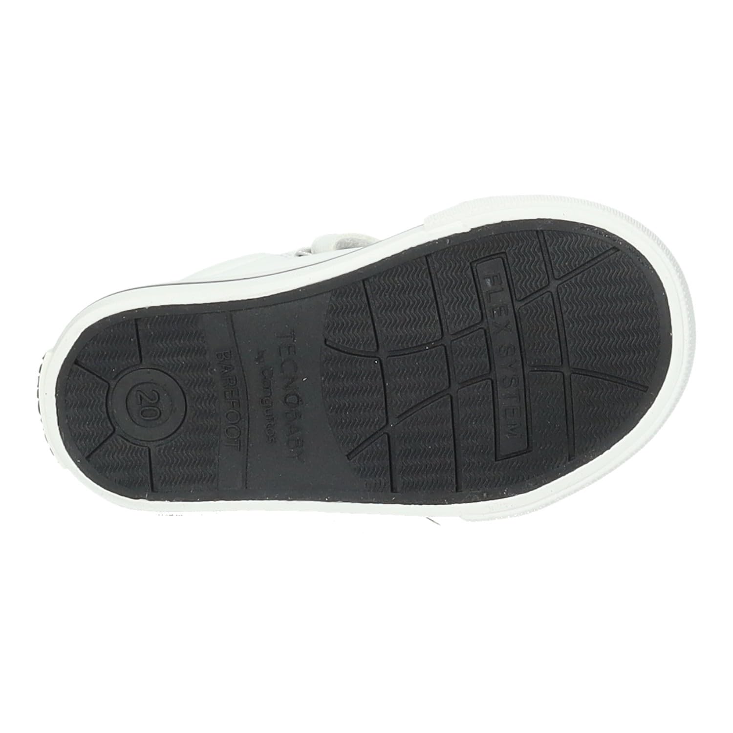Conguitos - Zapatillas Altas Respetuosas Blancas para Niños y Niñas (Blanco/Talla 20)