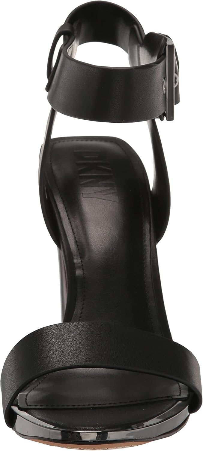 DKNY womens Terah Block Heel With Belt Detail - Image 2