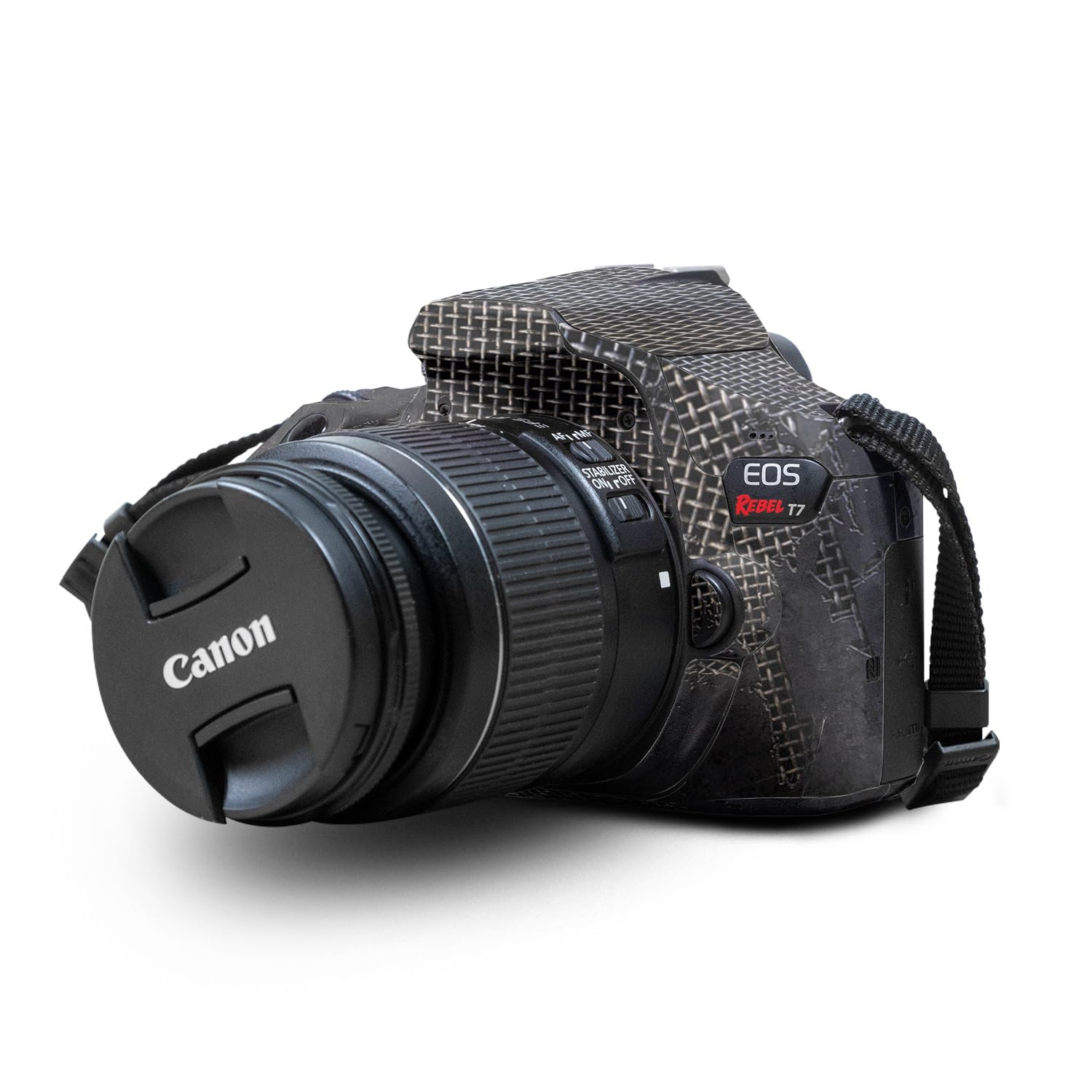 Skin Compatible with Canon EOS Rebel T7 Camera - Ripped - Premium 3M Vinyl Protective Wrap Decal Cover - Easy to Apply | Crafted in The USA by MightySkins