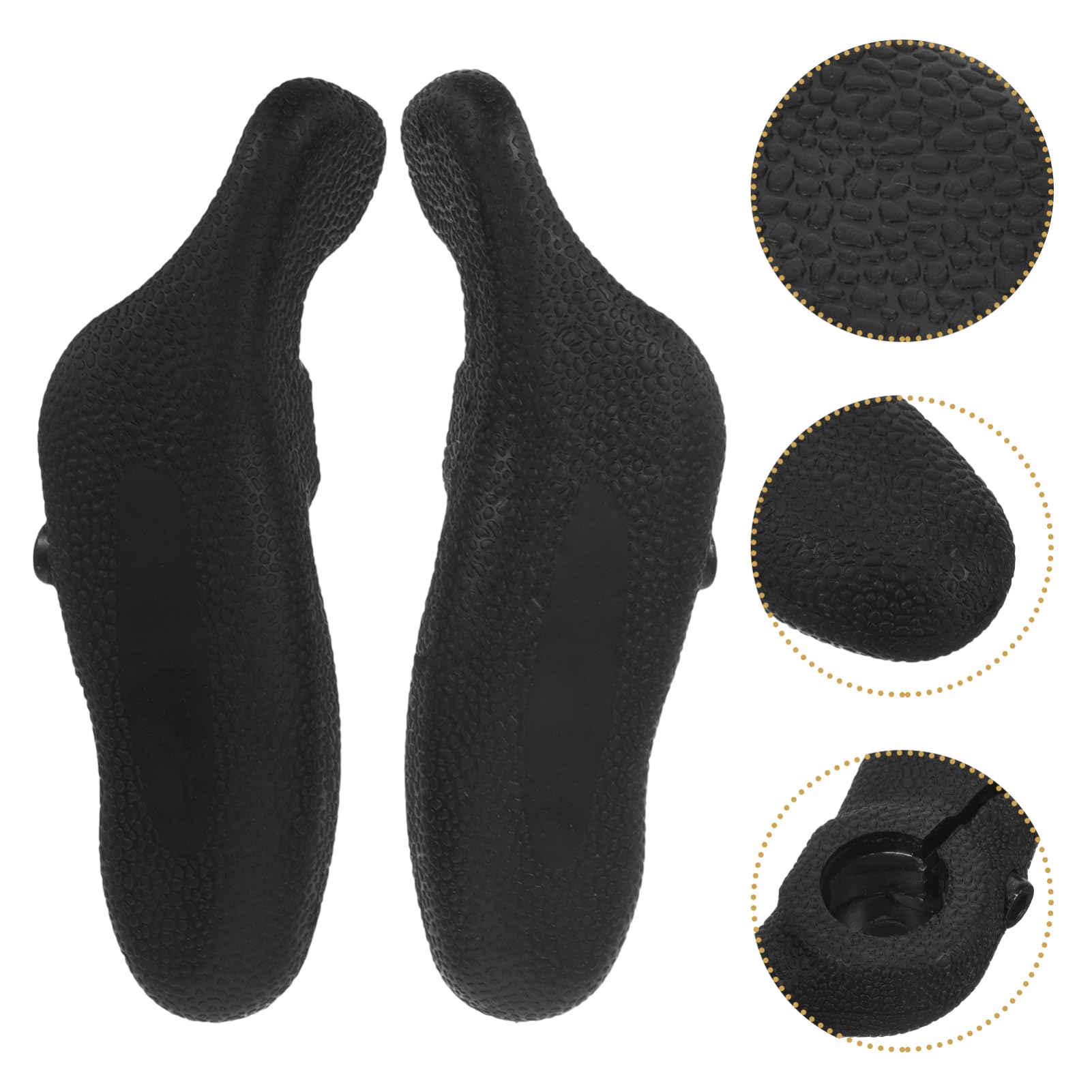 Hemobllo Poignées de Vélo Antidérapantes pour Guidon de VTT Confort Optimal et Absorption Chocs Accessoires de Vélo pour Conduite Sécurisée et Agréable