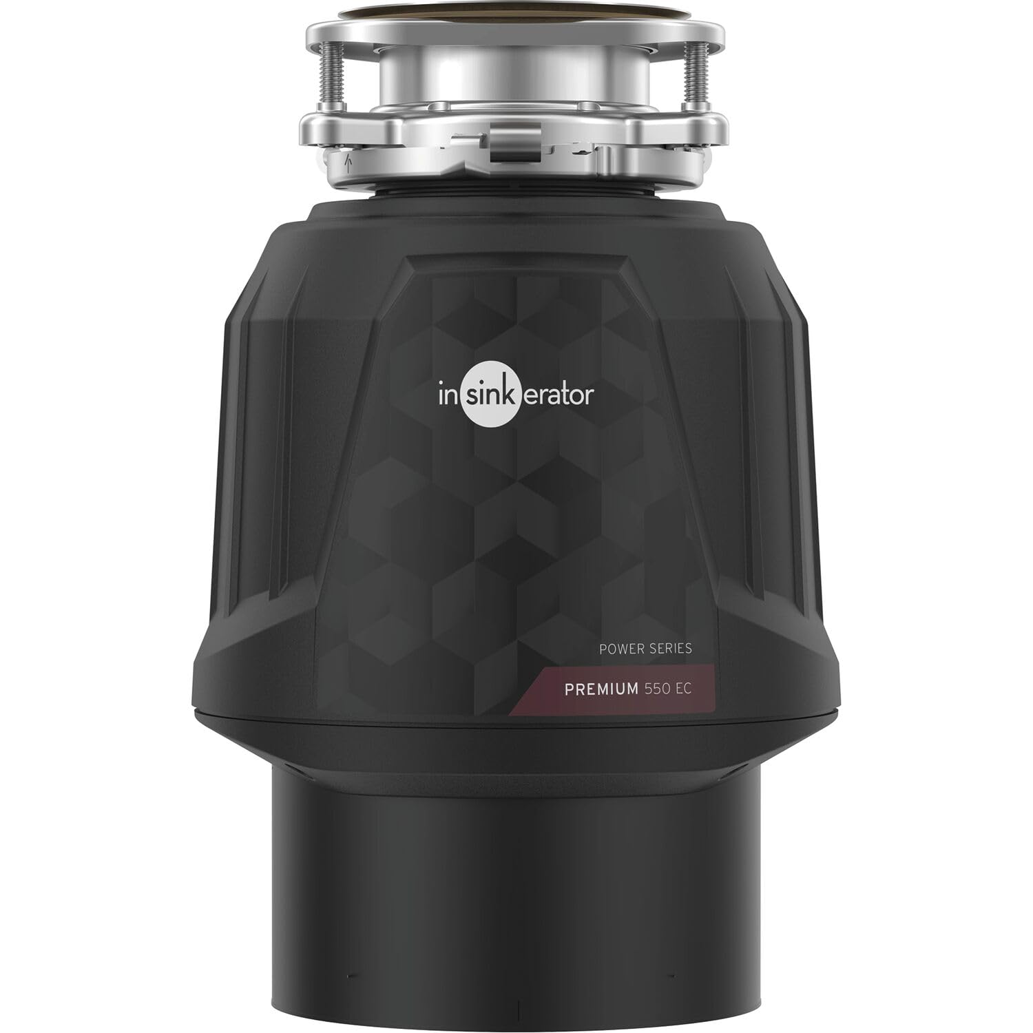 Insinkerator Premium 550 EC - Tritatutto per rifiuti da cucina con motore a induzione da 0,5 CV e interruttore dell'aria