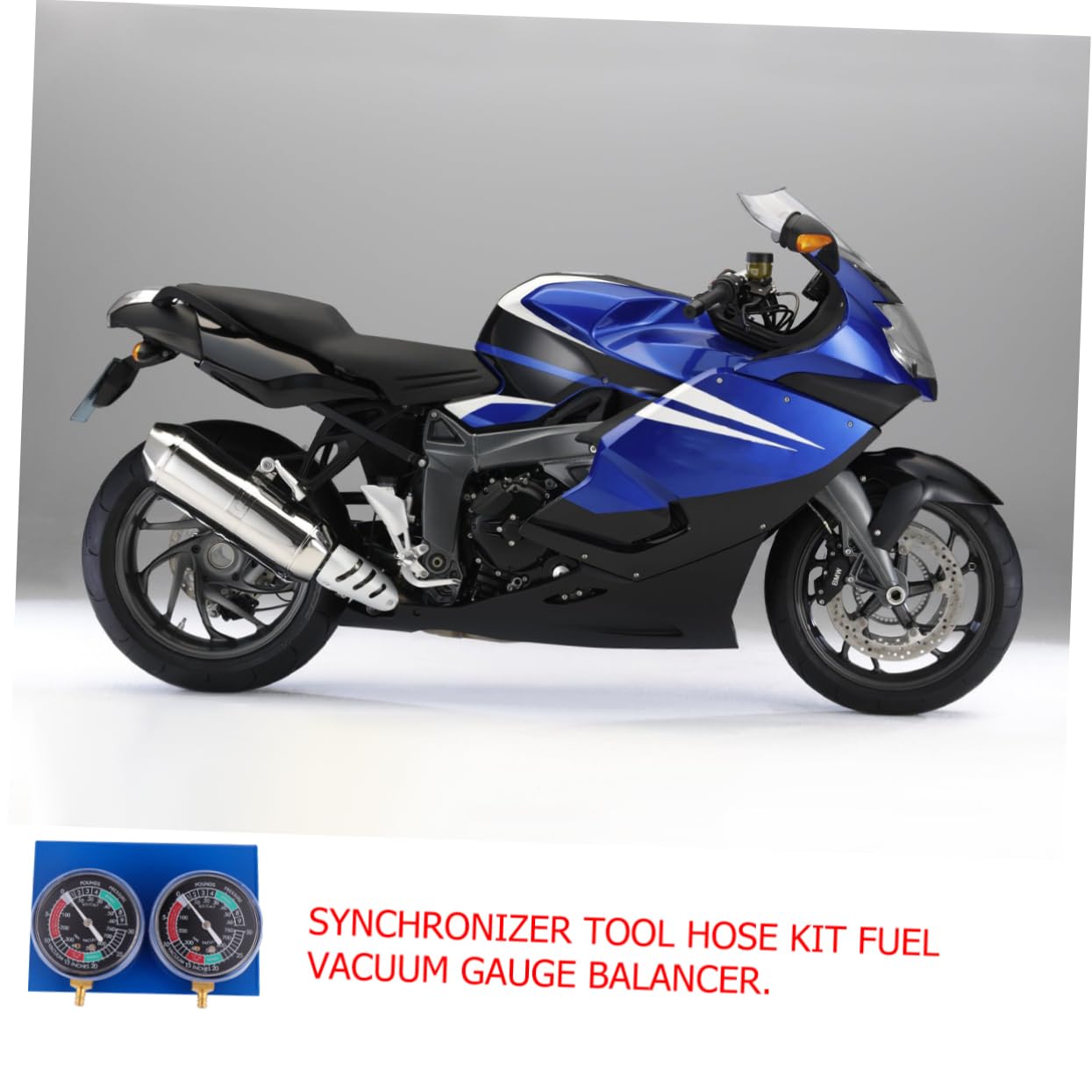 2 Ausgleich Kaliber Vakuum Synchronisator Balance Vakuum Messgerät Vergaser Synchronisator