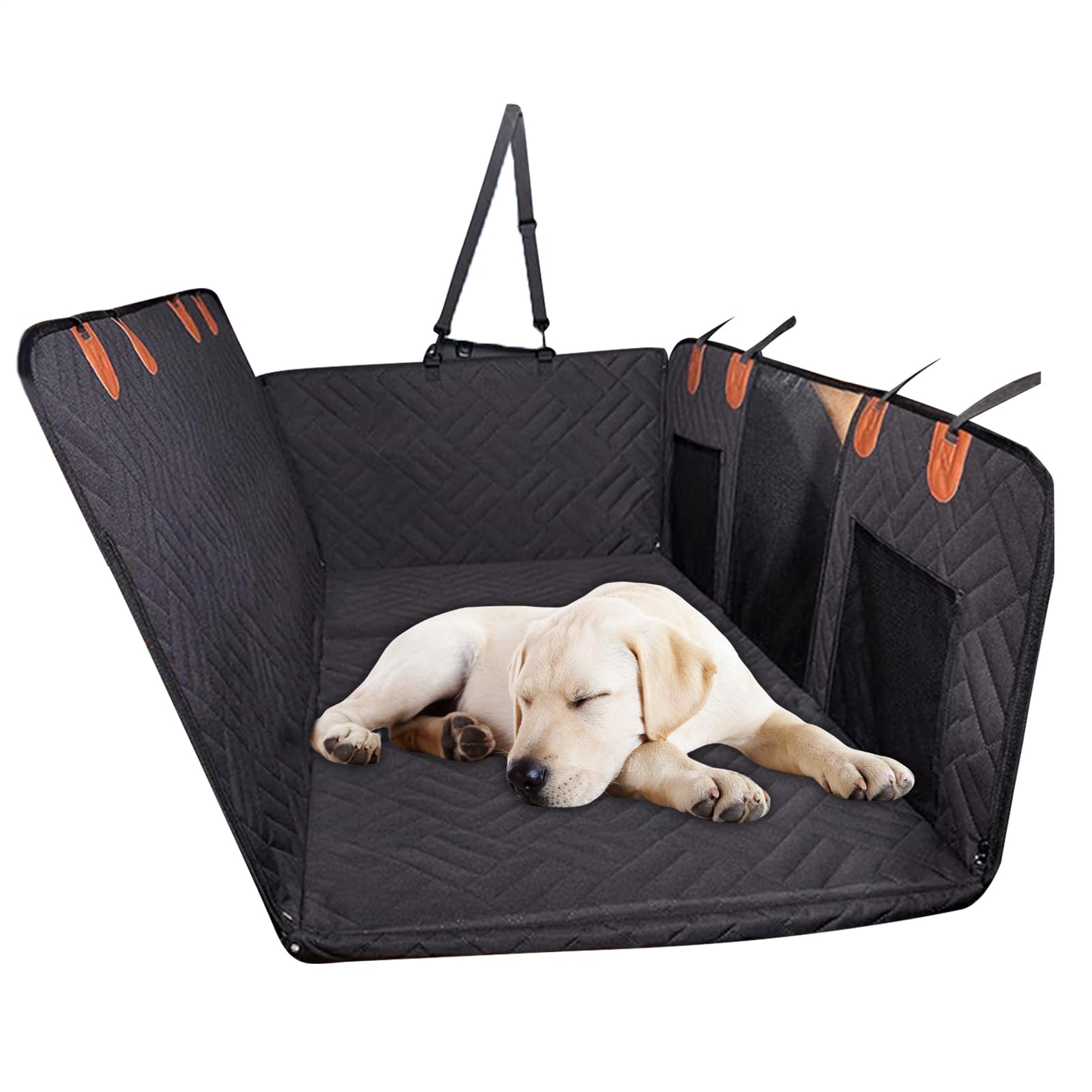 Hamaca para Perro en el Asiento Trasero, para Asiento | de Coche para Perro,Protector de Asiento de Coche de Asiento para Perro Resistente al Agua | Protector de Asiento de