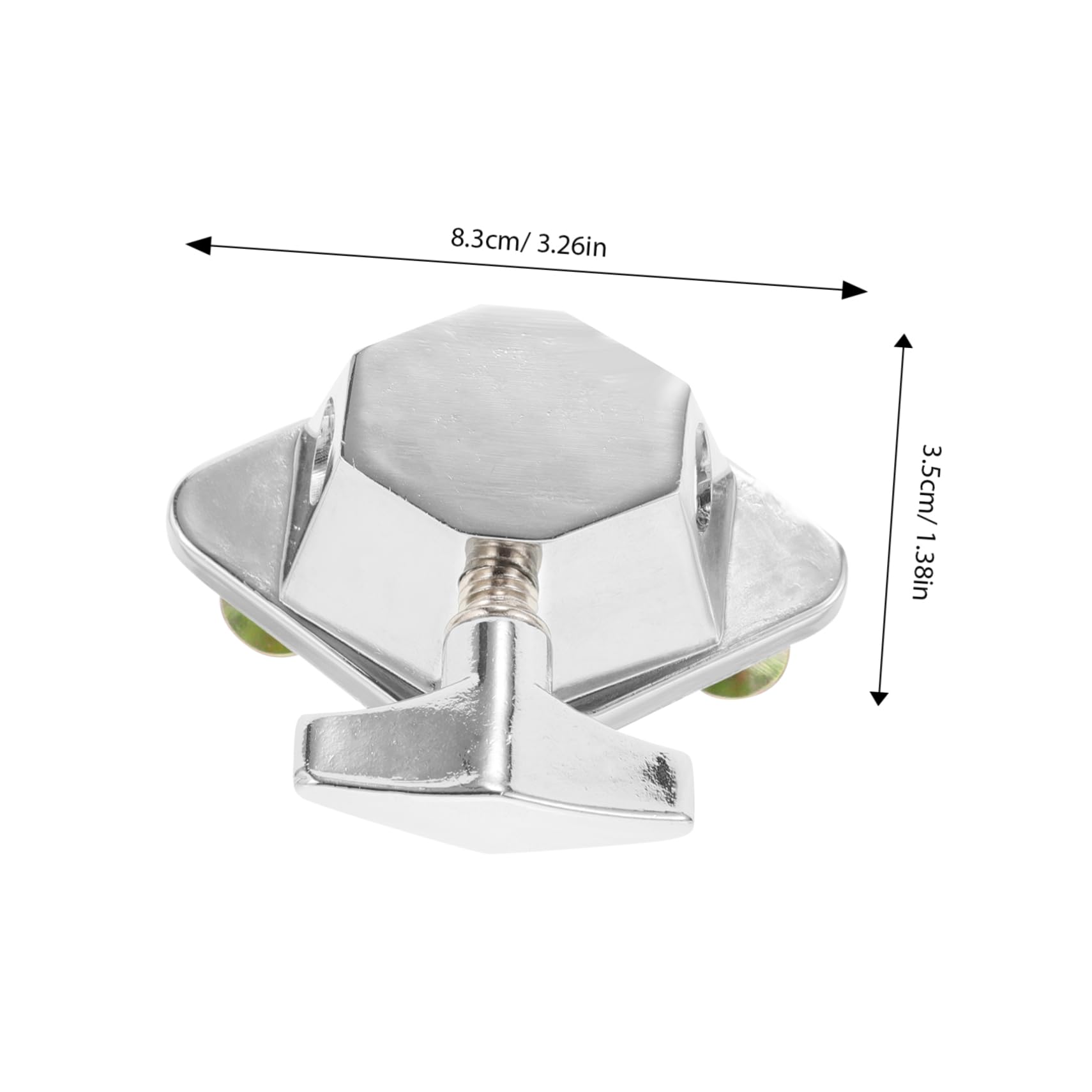 SUPVOX Drum Base Drum Kit Accessories Drum Mount Bracket Drum Leg Supply Support Stand Drum Floor Legs Large Flat Base Drum Hardware Base for Drum Kit Floor Drum Leg Silver Aluminum Alloy