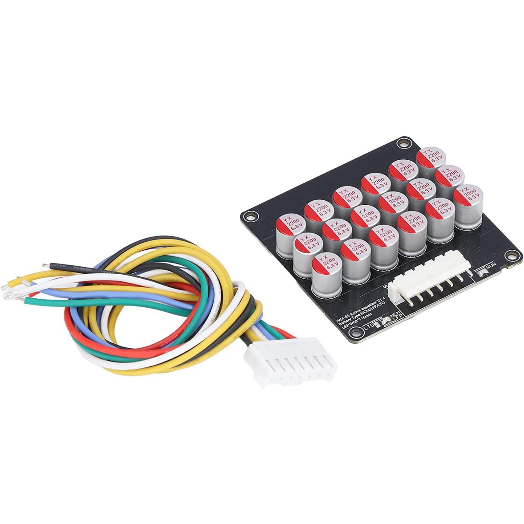 4X 6S Equalizzatore Balancer Lifepo4/Lipo/LTO Batteria Condensatore di Equalizzazione Energetica Scheda