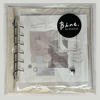 KON様 楽天市場】Bine/バイン A6 クリアバインダー 【ブラウン】 57988