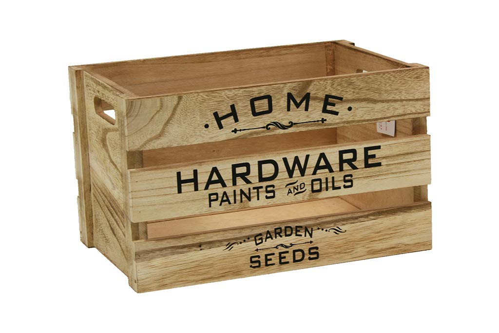 BUAR ARTESANOS Caja Madera Home Hardware 35 * 23 * 21
