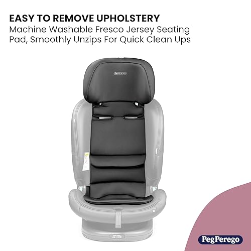 Miniatura 7 de Peg Perego Primo Viaggio - Asiento convertible todo en uno para automóvil para recién nacido a más de 10 años, 5-120 libras, altura ajustable y