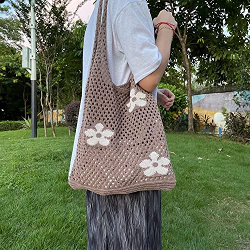 Bolso Tote Crochet estilo Fairycore para Mujer miniatura 2