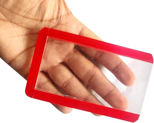 VADDA ID Card Cover Holder for Car with 3M Double Sided Tape