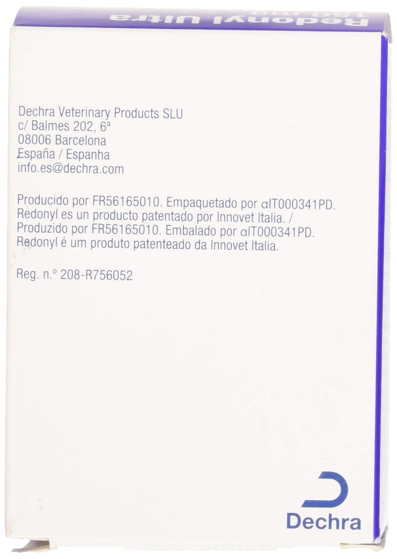 Dechra Sac Redonyl Ultra 150 MG 60 CPS.