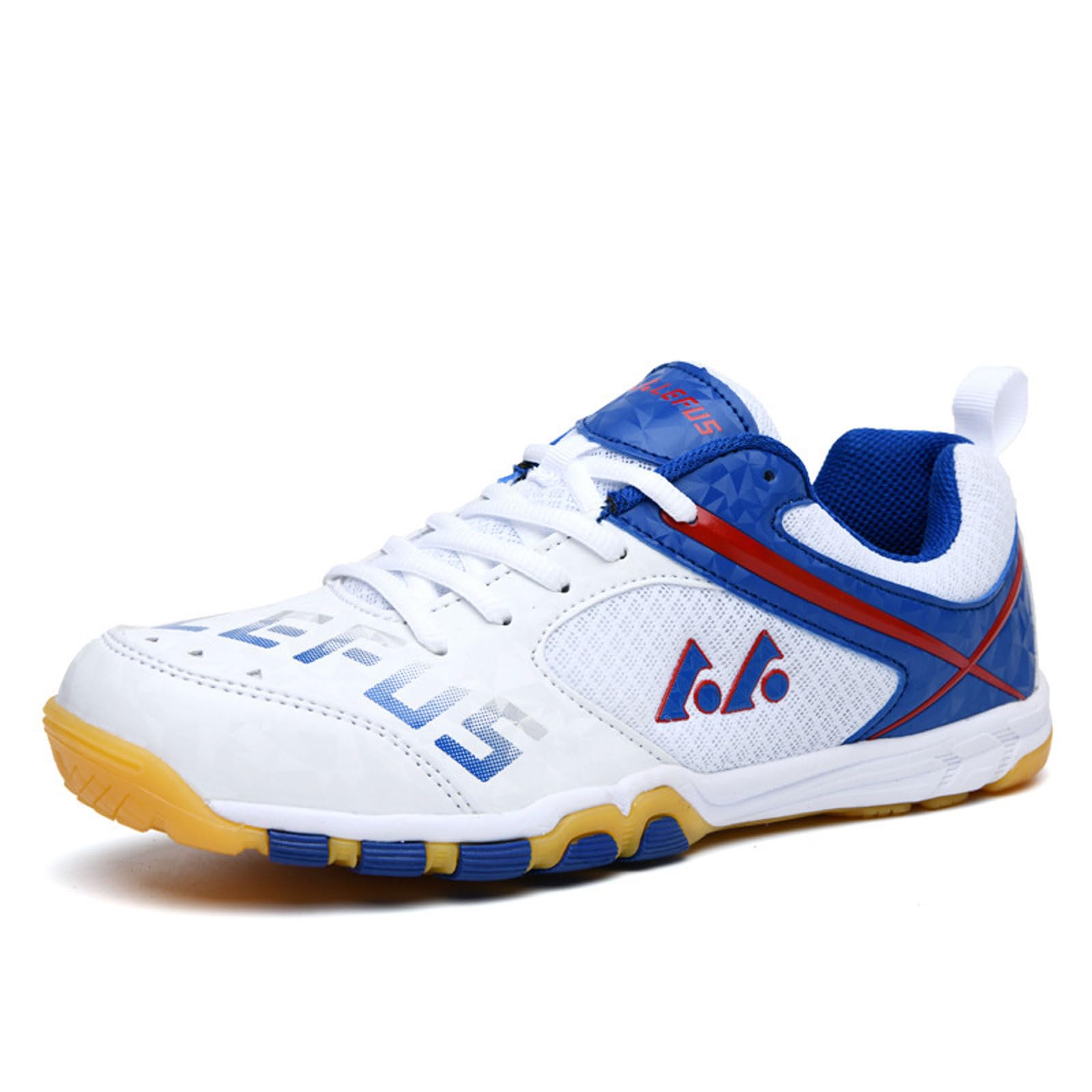 Chaussures de Badminton Tennis de Table,Chaussures de Badminton sans Couture,Chaussures de Squash,Anti-Slip,Légères,Hommes Femmes,pour La Courge De Racquiet,Fitness Training Mode