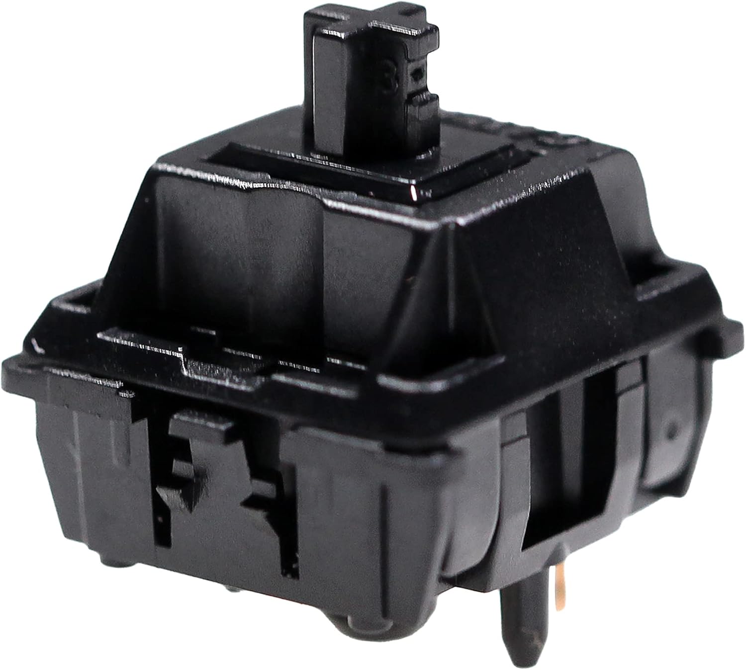 KPREPUBLIC 35pcs Gateron Oil King Linear Switch 5pin RGB 65g mx POM stem for Mechanical Keyboard 60m Black Plated Long Spring Pre Lubed (Gateron Oil King 35in1 x1)