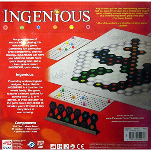 Fantasy Flight Games Ingenious Board Game