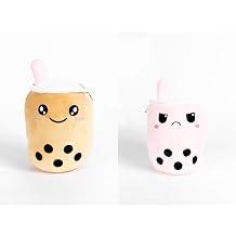Original Boba Tea Reversible Boba Plush - Happy to Mad