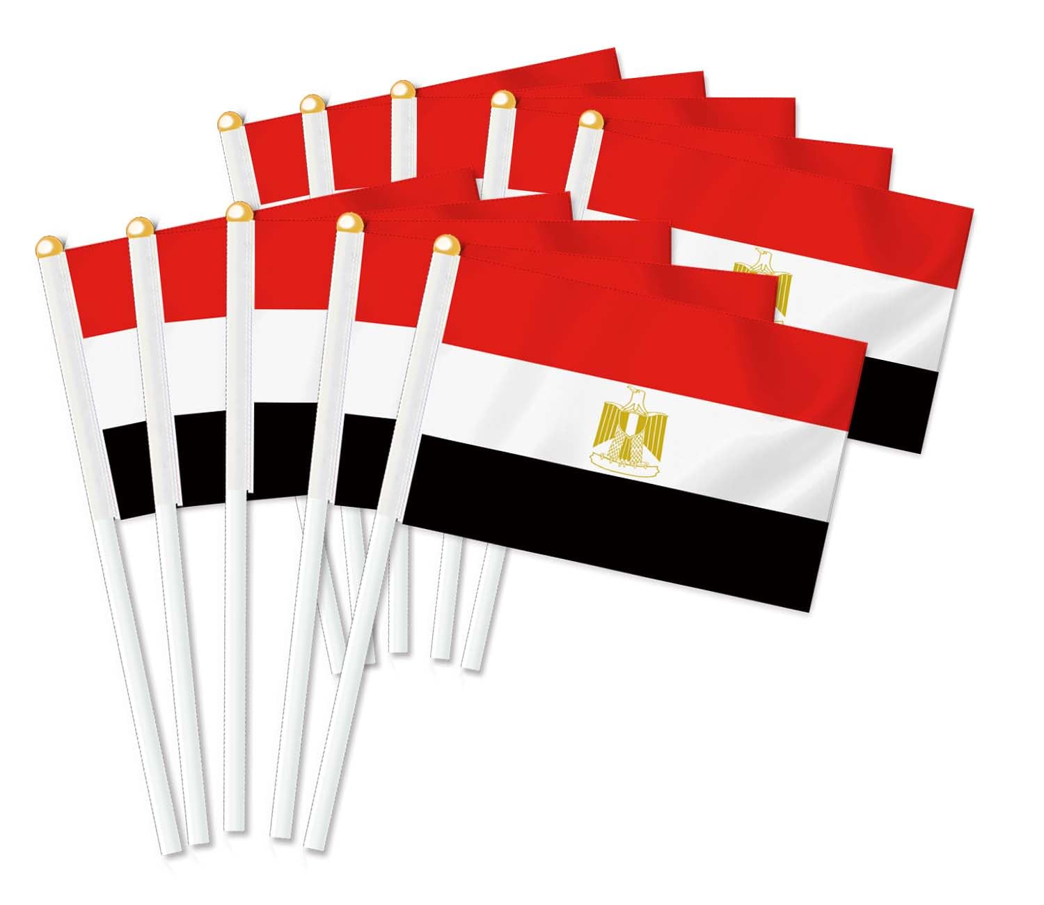 25 PCS Egypt Handheld Flag,Egyptian Decor Hand Held Flags,Decoration Banner — image 1