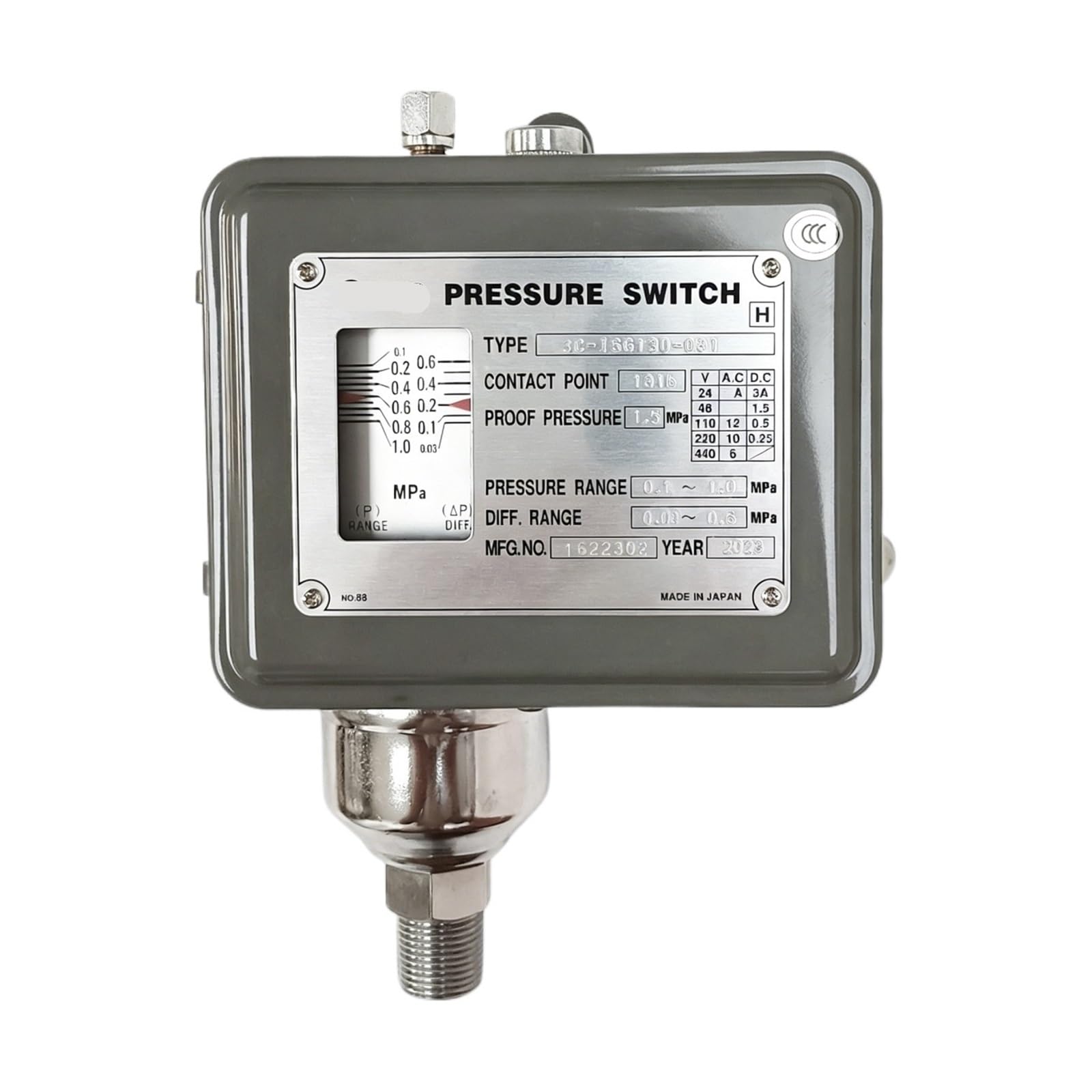 Tpkmvgap One Color 1Pcs Pressure Switch Isg120-031 Pressure Controller 1Sg120-031 Relay(Isg130-031)