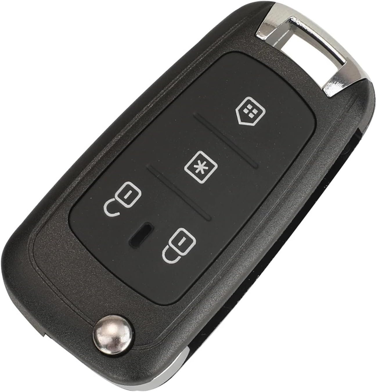 10PCS 4Buttons Folding Remote Car Key Shell Compatible with Brazil Positron Fiat Without Blade Case Cover Replacement