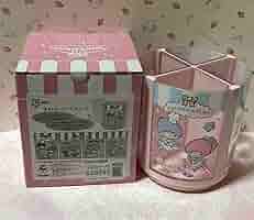 キキララ　ペンスタンド　タウン柄 当時物 SANRIO サンリオ リトルツインスターズ キキララ 回る