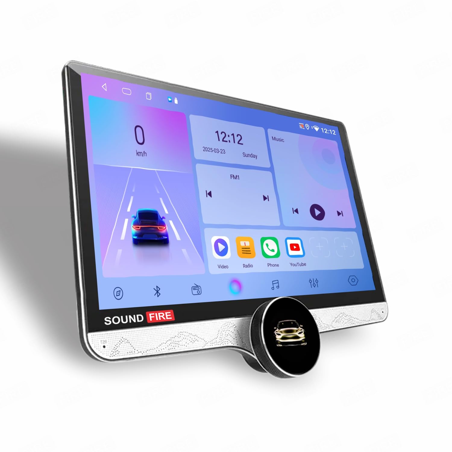SOUND FIRE Skywalker 10.1 Inch 2.0K Diamond 2GB RAM / 32GB ROM with DSP/Android Auto/CarPlay Android Car Stereo-image-25