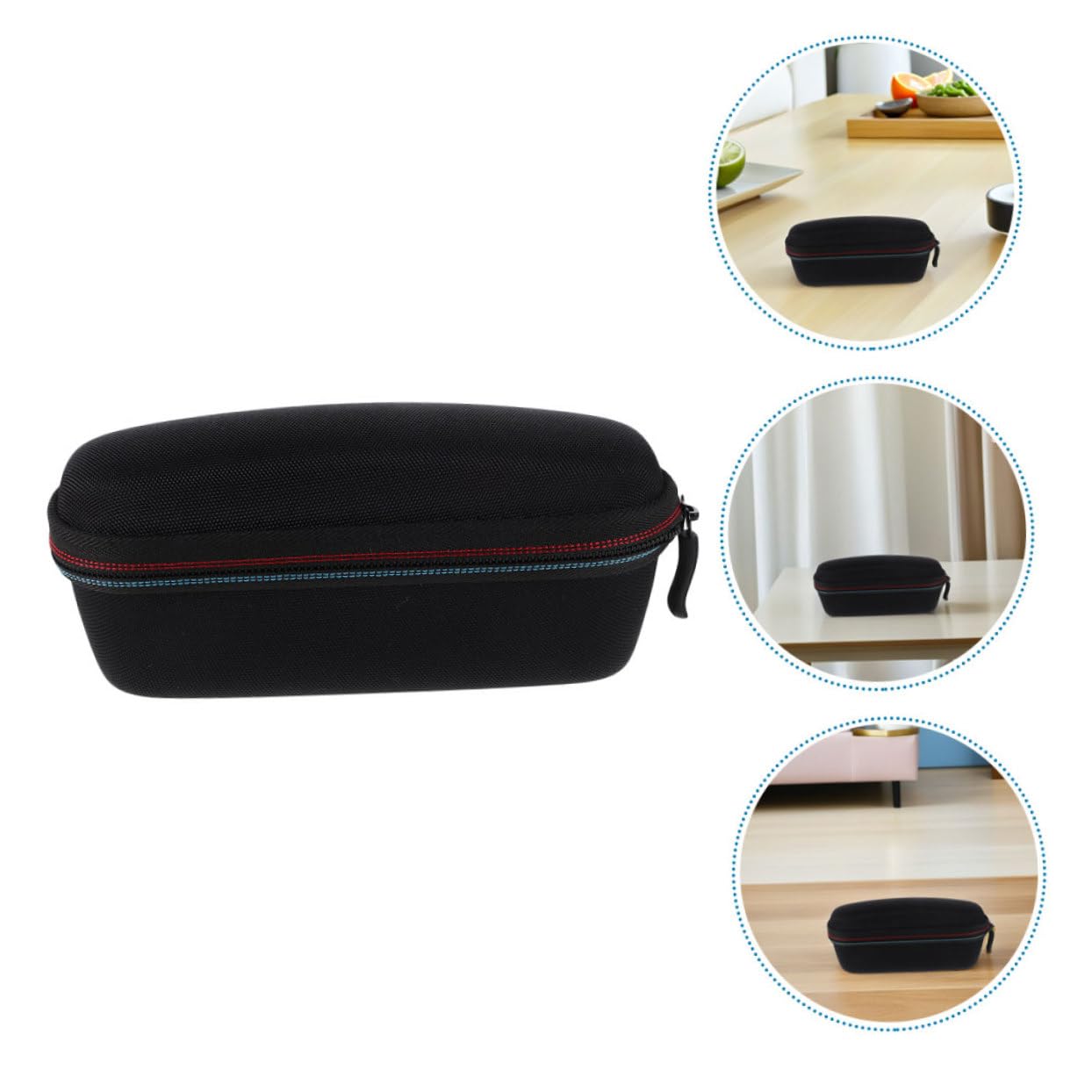 2 Piezas Estuche Rígido EVA para Termómetros Unidades Resistente Funda Protectora para Almacenamiento y Viaje