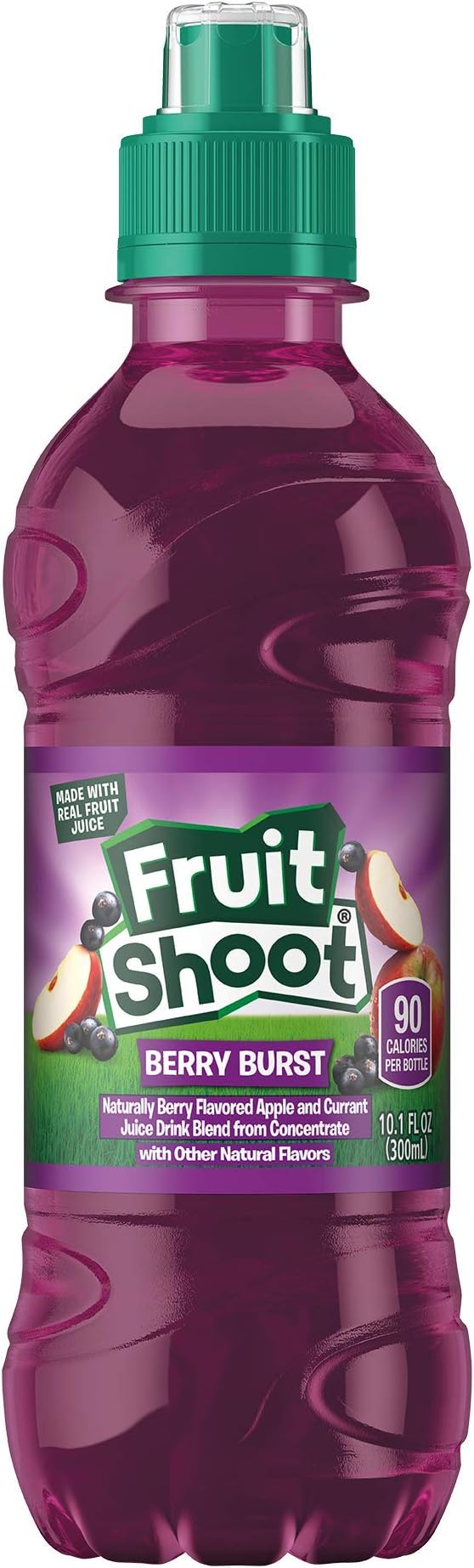 Fruit Shoot, Berry Burst, 10.1 Fl Oz Bottles (Pack of 24)