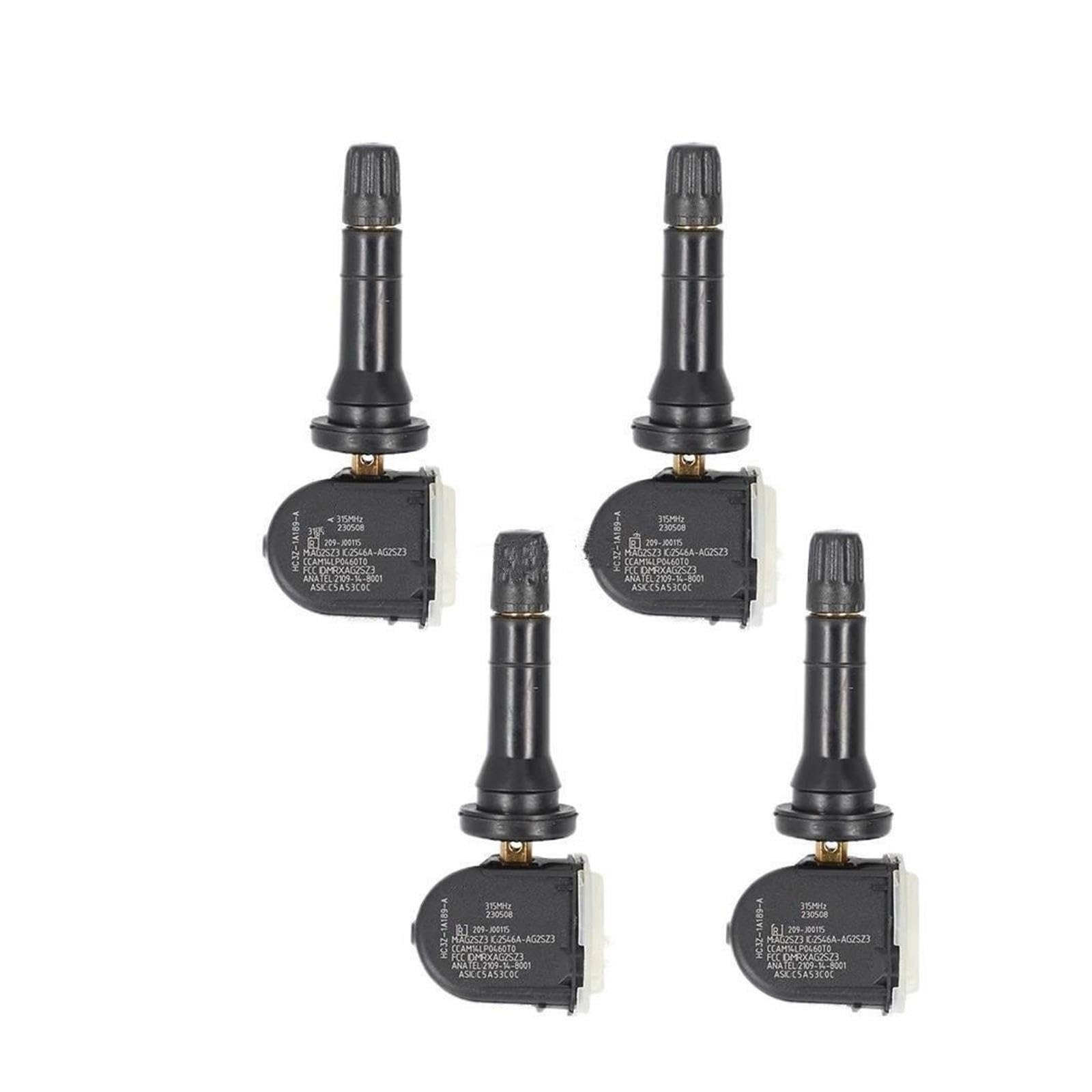 Sensore degli pneumatici Per F-250 F-350 F-450 F-550 SD Sensore di monitoraggio della pressione dei pneumatici HC3Z-1A189-A HC3T-1A180-AB TP Sistema di Controllo della Pneumatici(4piece)