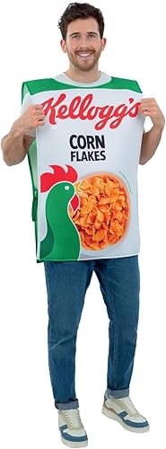 Kelloggs Corn Flakes Cereal Box Costume