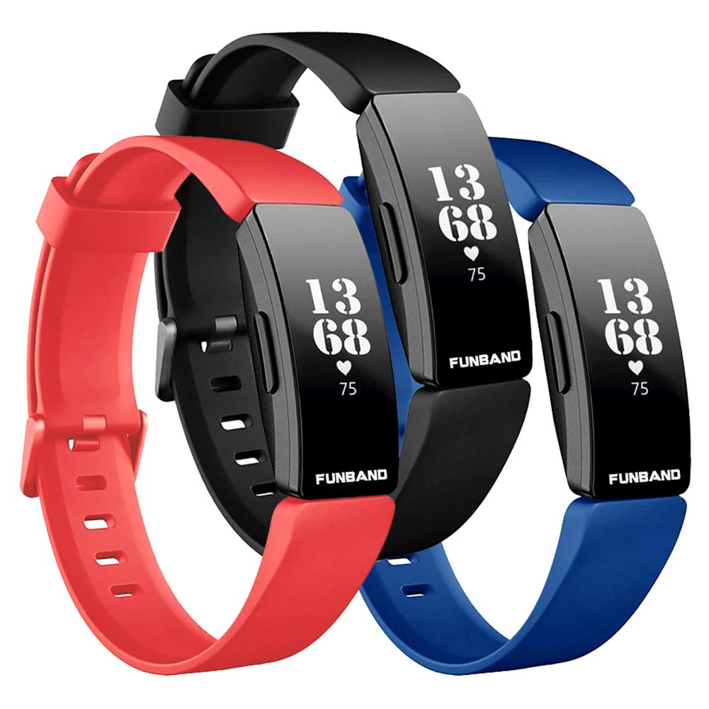 Fitbit Inspire & Inspire HR Correa,Edición Especial Soft Silicona Deportes Recambio de Pulseras Ajustable Reemplazo Accesorios Compatible para Reloj Fitbit Inspire & Inspire HR — view 10