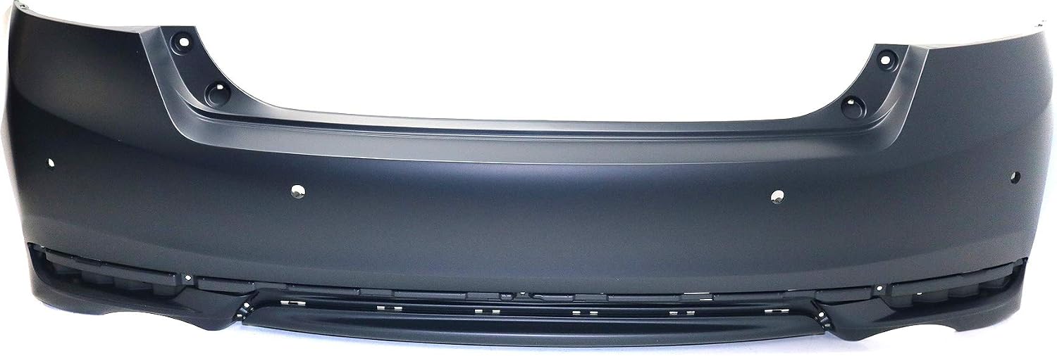 Compatible with 16-17 Accord Touring Rear Bumper Cover Assembly w/Park Assist Sensor Holes