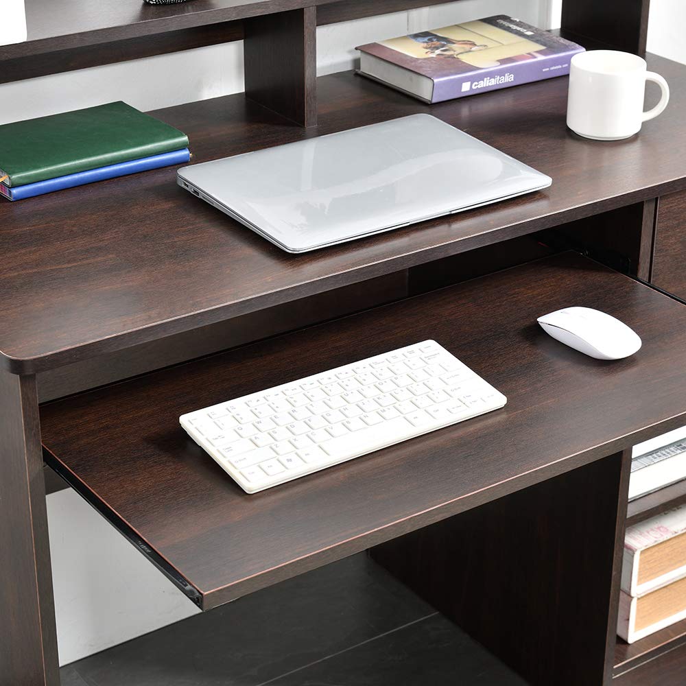 ROCKPOINT Axess Computer Keyboard Tray and Drawer Small Home Office