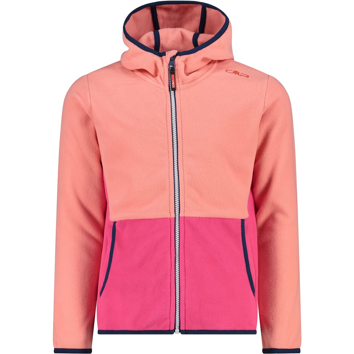 CMP Giacca In Pile Arctic Fleece Da Bambini Con Cappuccio Fisso Giacca Unisex - Bambini e ragazzi