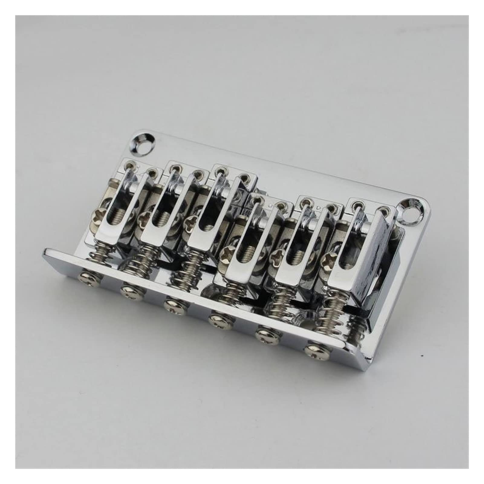 Electric Guitar Bridge 12-saitige Brücke Brücke Chrome E-Gitarre-Hardtail-Brücke Für ST