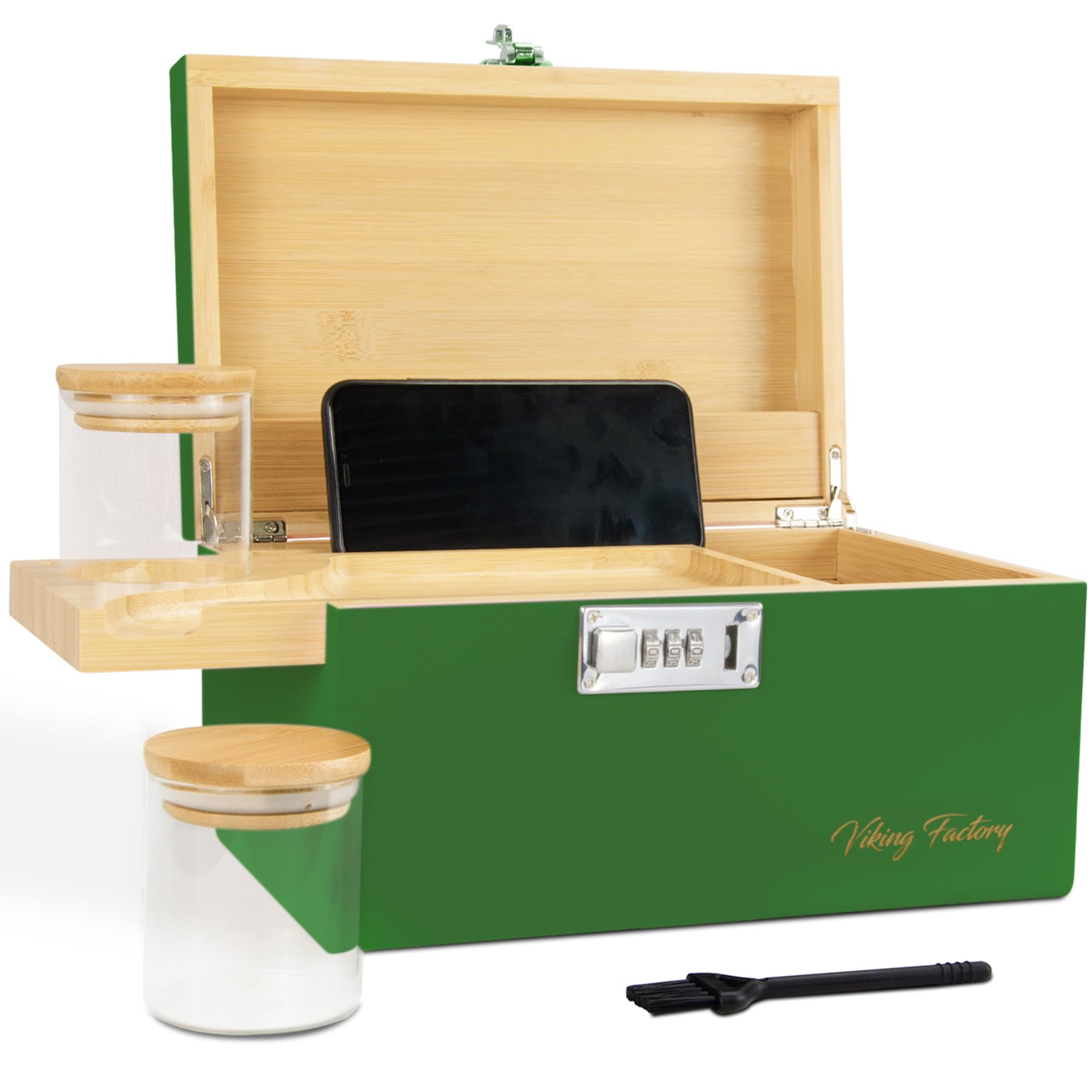 Amazon.com: Viking Factory Large Bamboo Storage Box with