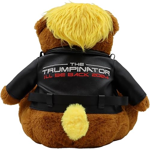 Miniatura 2 de Proud Patriots Oso de peluche Trumpinator - Oso de Donald Trump 2024 para partidarios de Trump y estadounidenses patrióticos  Los regalos #1 de Trump