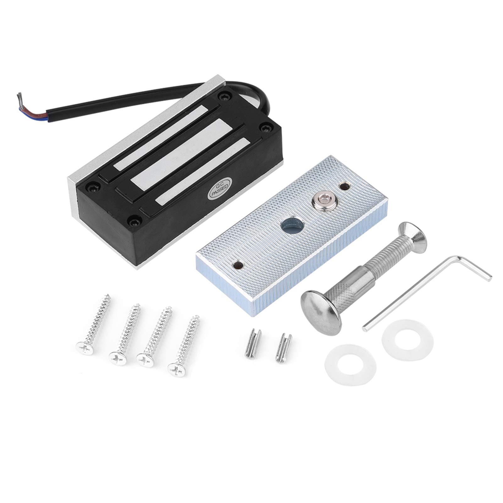 Serratura Magnetica Elettronica HFeng 60KG - Controllo Accesso 12V DC, NC, Mini Serratura Per Porte, Gabinetti, Cassetti