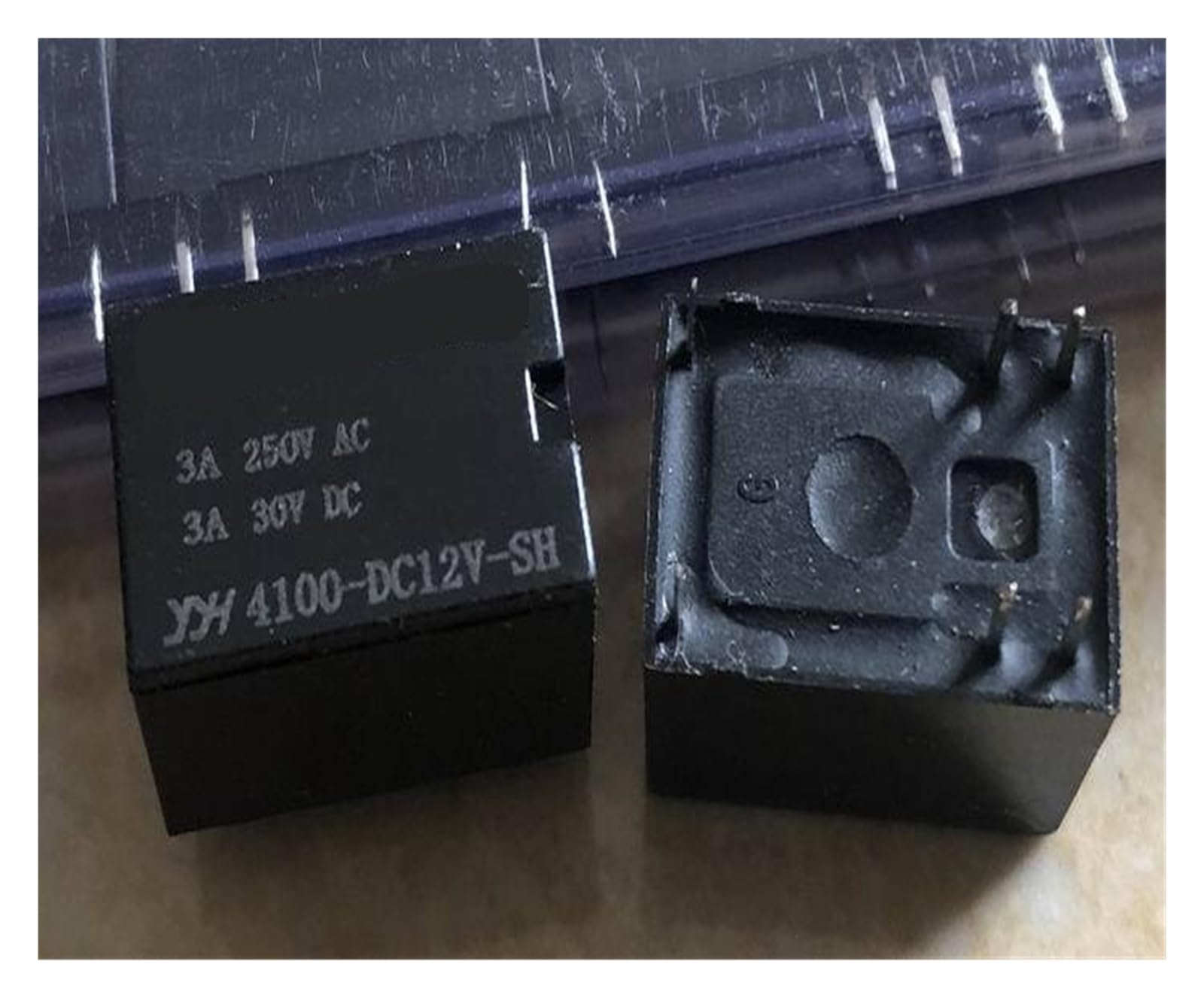 YZWRWRMKTB 1pc YYH4100-DC12V-SH (4100-5V/12V-3A/5A) Relay 6pins