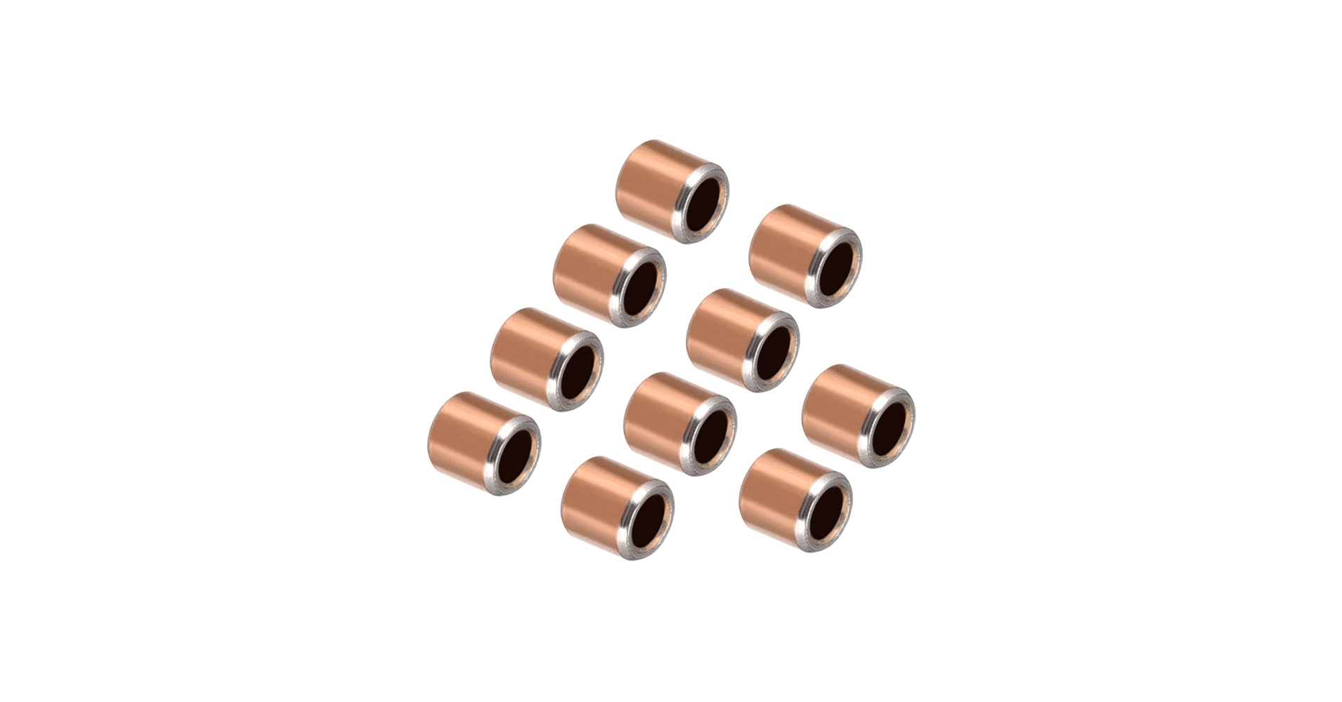 10軸ガチロボ　3重スリーブ Amazon.co.jp: Kozelo 10個 スリーブ軸受 3 mm x 5 mm x 5 mm 巻