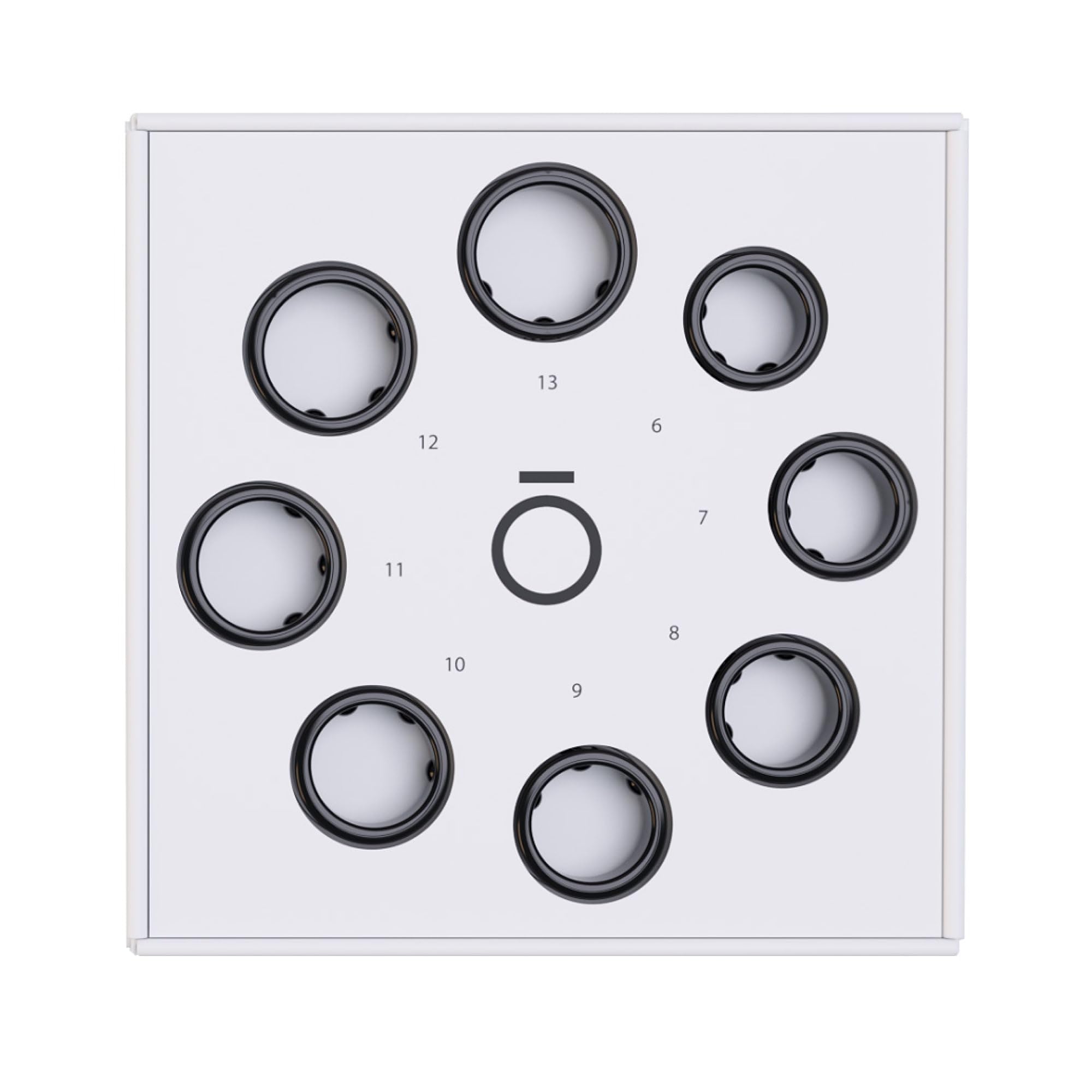 Oura Ring Gen3 Kit di misurazione | Misurazione precisa per comfort e accuratezza massimi - Compatibile con ogni tipo di dito