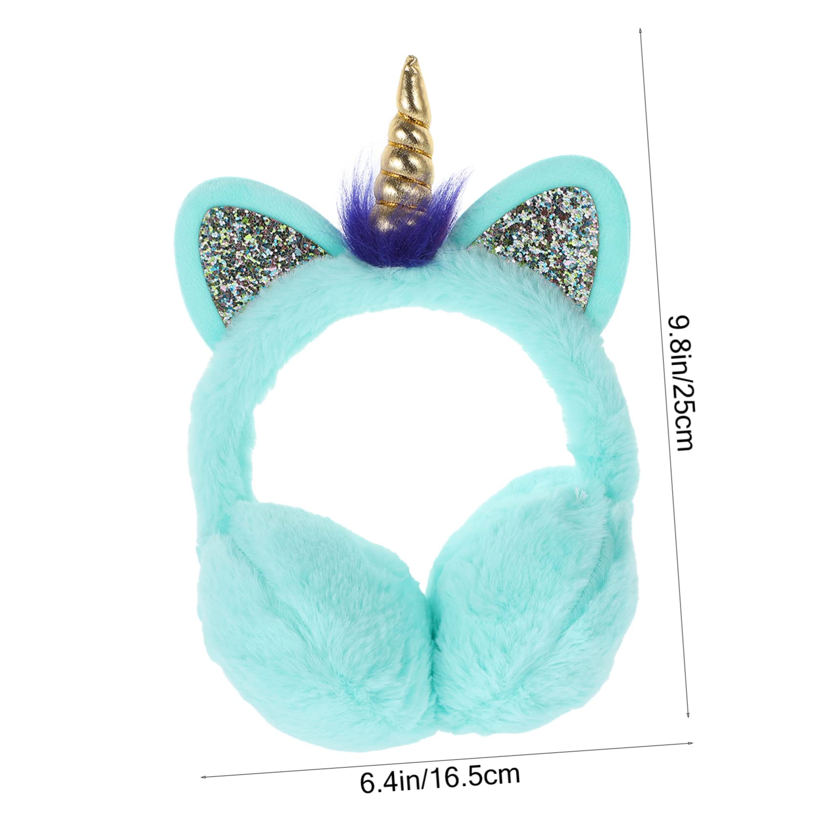Homoyoyo Keep Your Ears Cozy Unicorn Earmuffs Soft and Stylish Winter Ear Covers