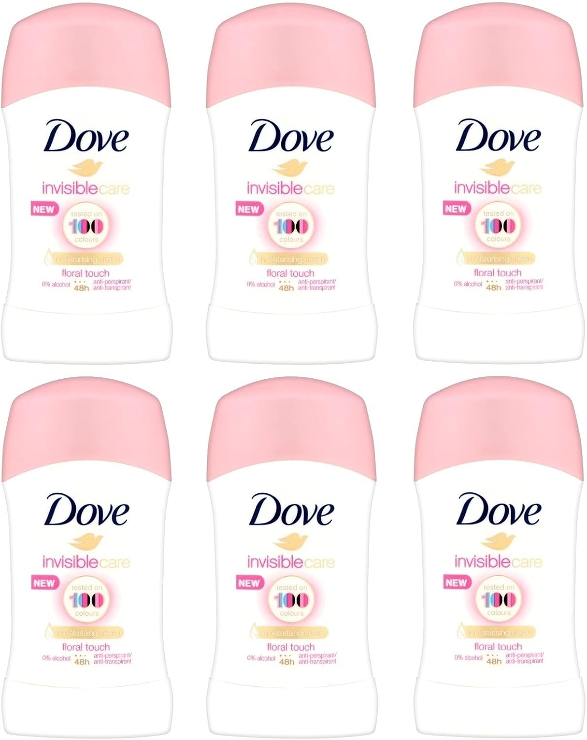 Amazon (6パック) ドーブ目に見えない お手入れ制汗剤デオドラントスティック女性の為に (Pack of 6) Dove