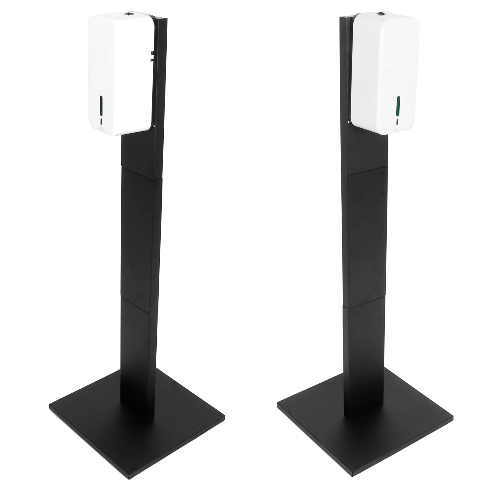 Fdit Dispensador de Automático de 1500 Ml, Dosificador de sin Contacto con Base Ajustable para Uso Comercial, Hogar y Baño (Modelo de pulverización 9004H+108)