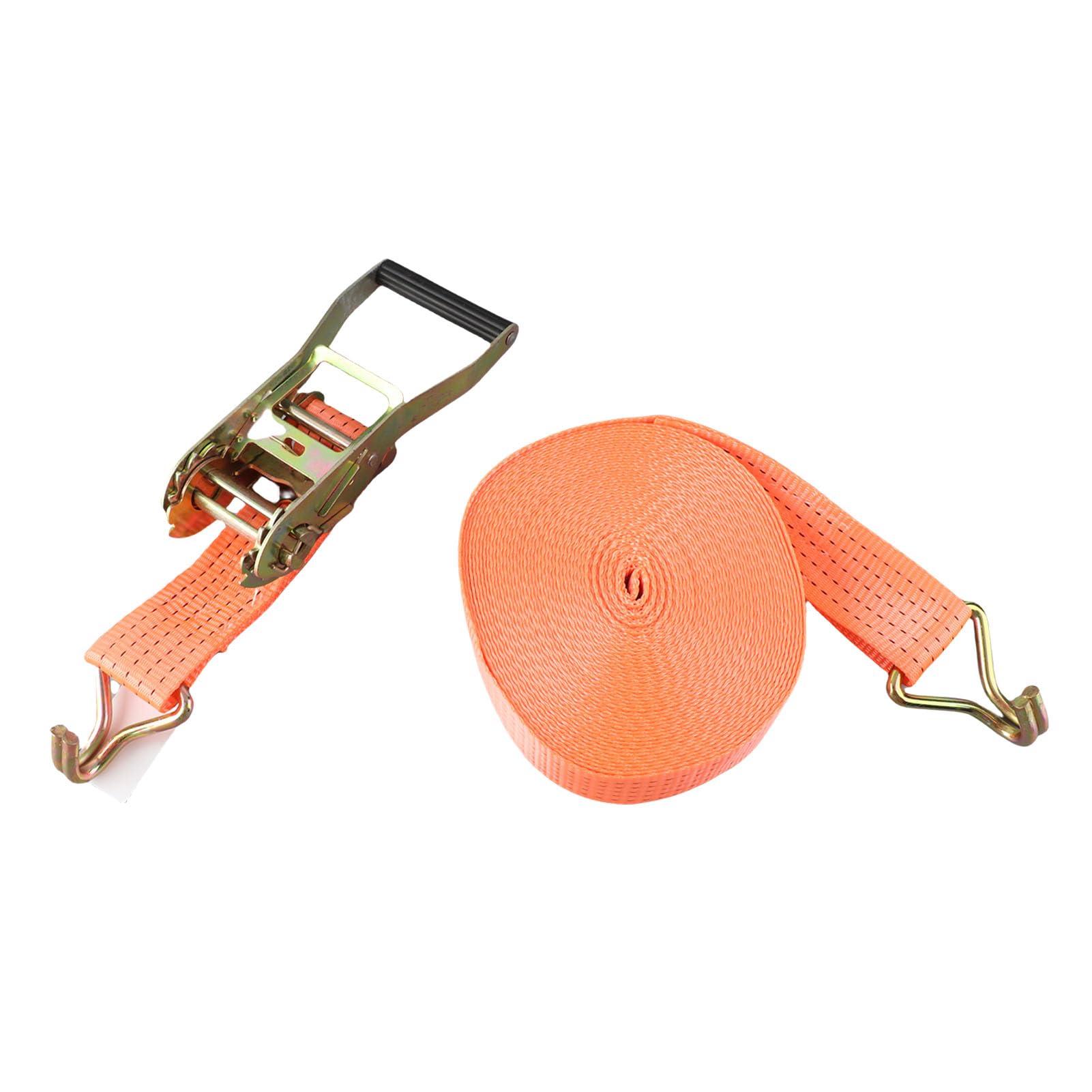Generic Sangles à Cliquet Robustes 15M avec Tendeur élargi pour Remorque et Camion, Fixation de la Cargaison, 1 unité
