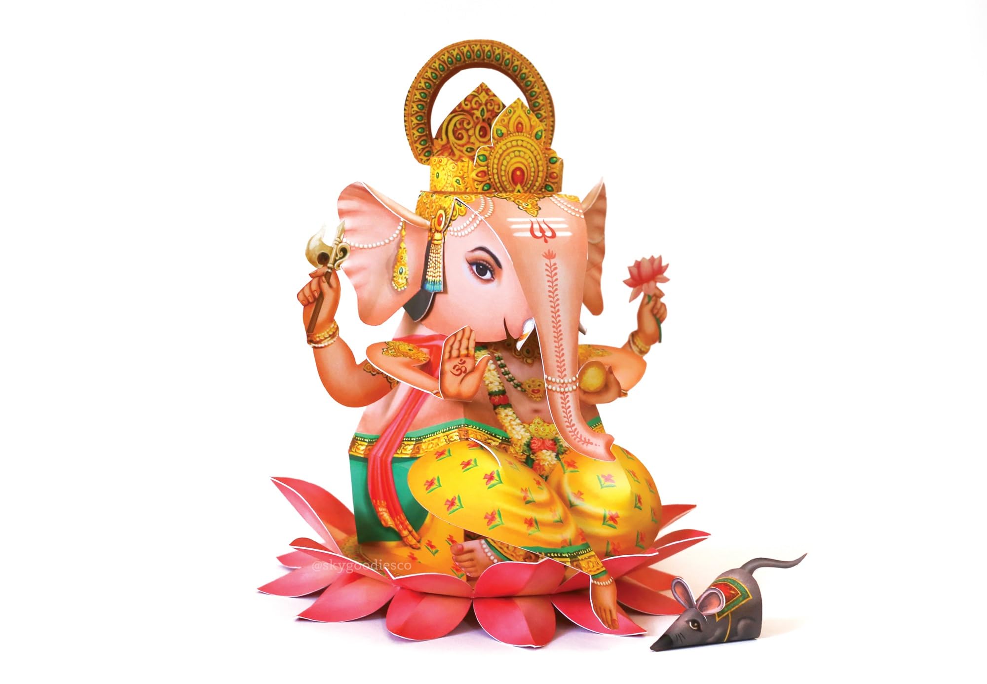 Sky Goodies Ganesha DIY Paper Craft Kit (B0DC3SPQDH) Amazon Price History, Amazon Price Tracker