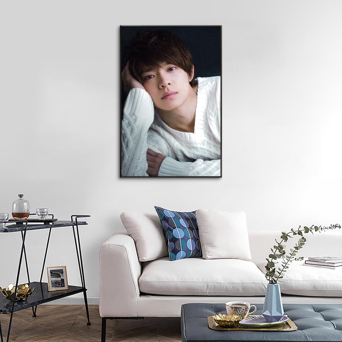 Amazon.co.jp: 田中樹 アートパネル 男性セレブ 壁掛け 絵画 部屋の
