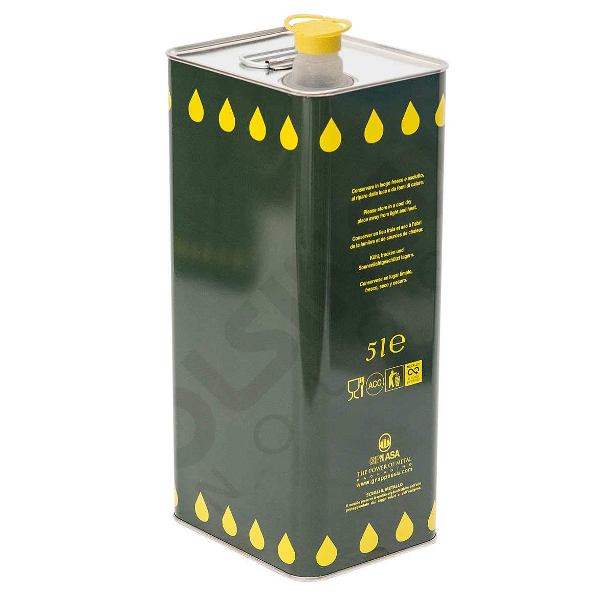 Tappo Antiperso Per Lattine Olio - Plastica BPA Free, Diametro 42mm, Per 1-5 Litri - Foto 8