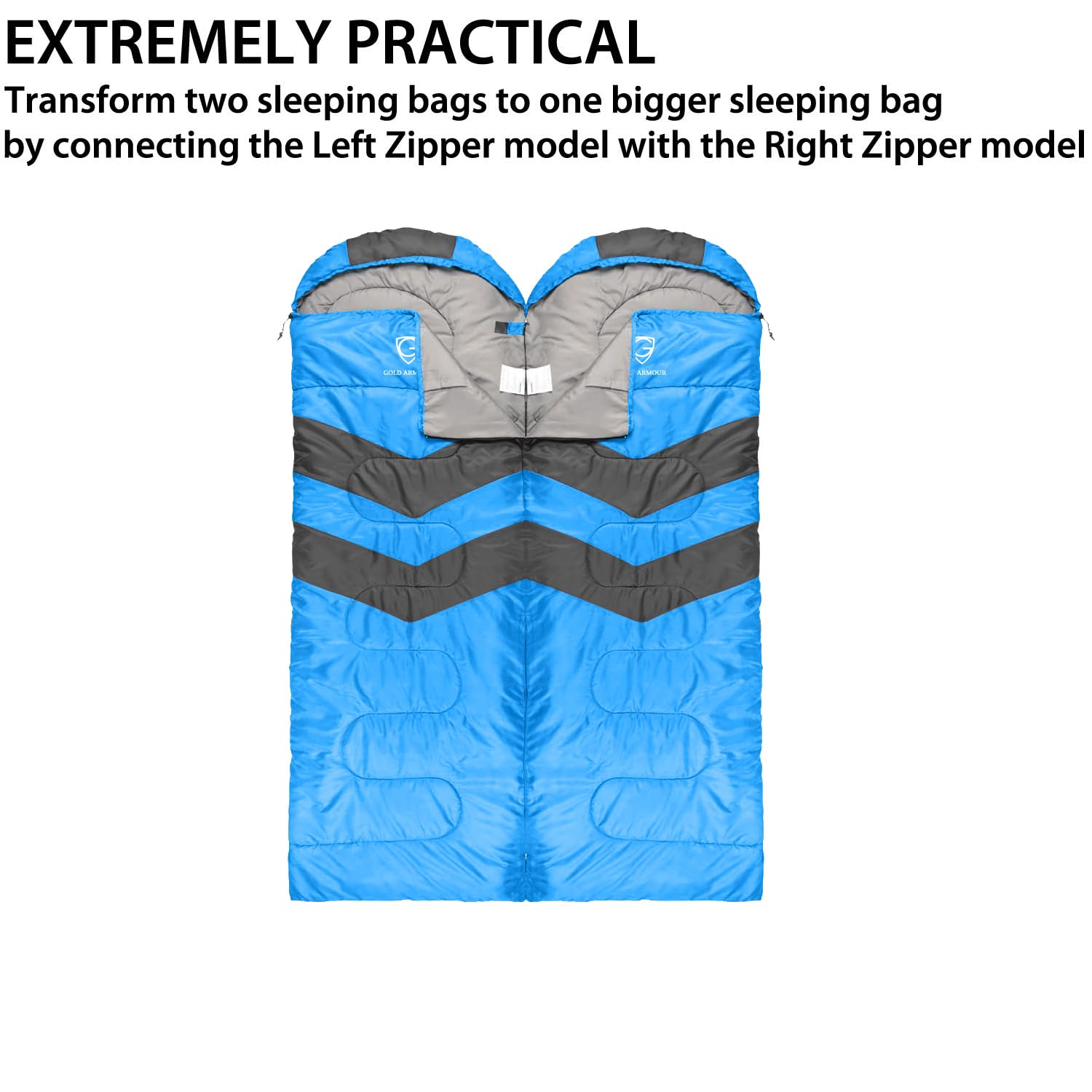 Backpacking Sleeping Bag Sac De Couchage Adulte Gold Armour