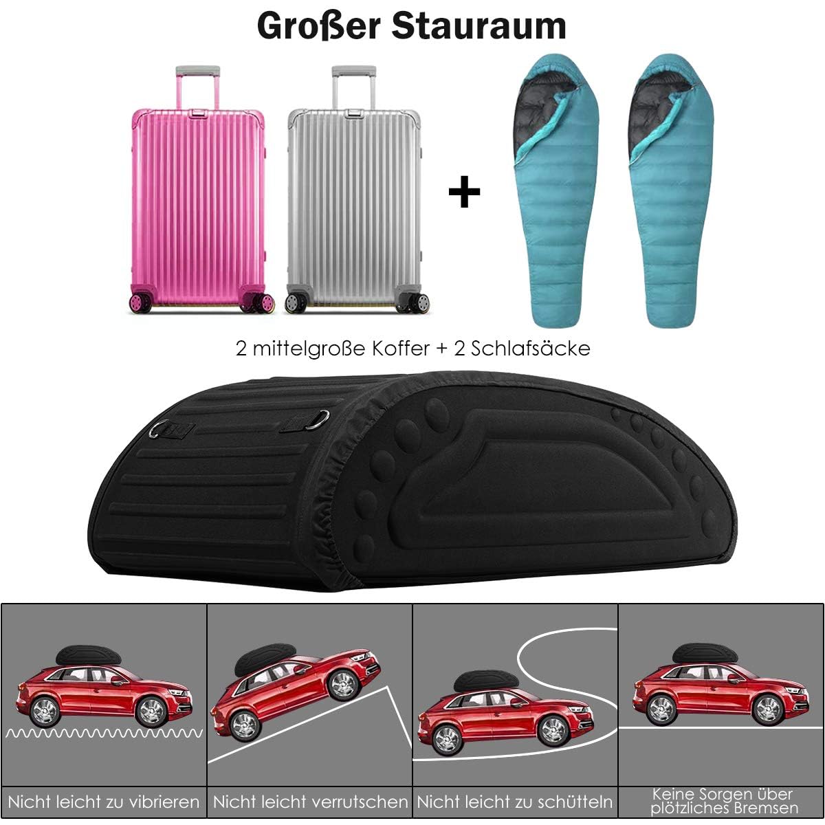 Hapro Softbox Dakkoffer 375 Liter Zwart kopen? ✔️ Tot 25% korting