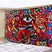 Dremisland Tapiz de Pared Psicodélico Arabesco Mandala Hippie Colgante de Pared Tapices...
