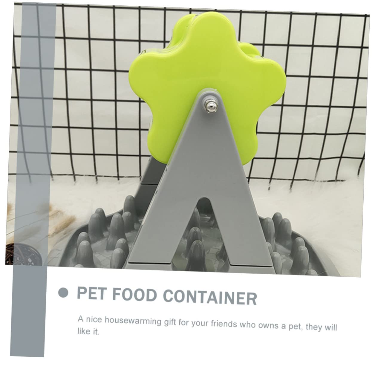 minkissy Juguete con Fugas de Rodillos comedero Lento para Perros Juguetes dogman Juguetes para Perros pequeños Plato de Comida para Perros comedero para Perros automático dispensador
